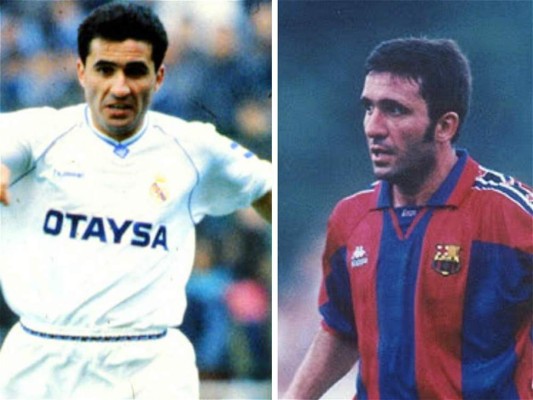 Futbolistas que vistieron la camiseta de Real Madrid y de Barcelona