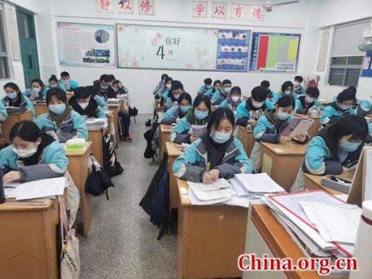 ¿Estamos preparados? Las imágenes del regreso a clases en escuelas de China