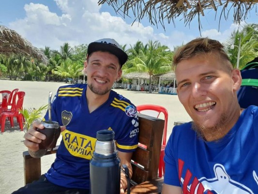 Fotos: Mathías Techera, el defensor uruguayo que se enamoró de Honduras y sus lugares turísticos