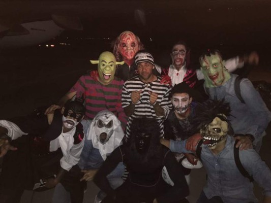 FOTOS: Los deportistas presumen sus disfraces el día de Halloween
