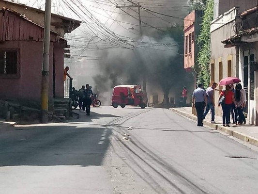 FOTOS: Así luce Honduras con el paro nacional de transporte