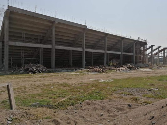 Parrillas One muestra avances en su estadio; van por la segunda gradería&nbsp;&nbsp;&nbsp;