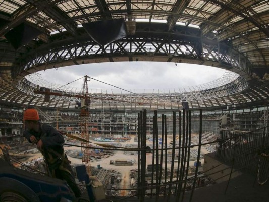IMPONENTE: Así es el estadio Luzhniki donde será inaugurado el Mundial de Rusia 2018