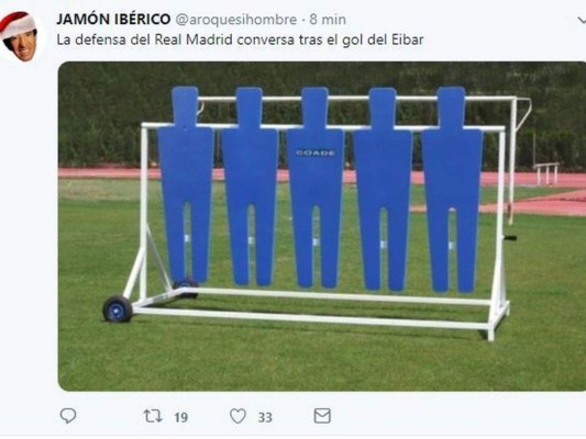 MEMES: Destrozan y humillan al Real Madrid tras ser goleado por el Eibar