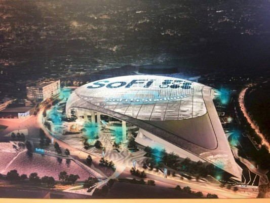 El SoFi Stadium, la nueva joya que estrenarán en Los Ángeles en el mes de julio