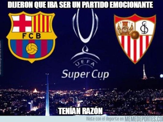 Los mejores memes del Barcelona-Sevilla en la Supercopa