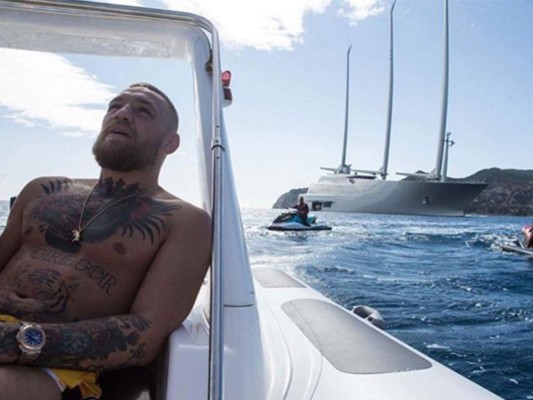 Jets, autos y mansiones: La lujosa vida del peleador Conor McGregor