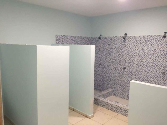 El bonito camerino de Las Delicias, equipo que eliminó a Motagua en la Copa Presidente 2018&nbsp;&nbsp;