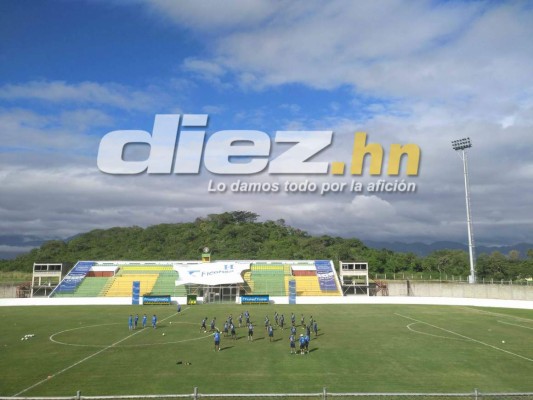 ¡Concentrados! Así fue el primer entrenamiento de Honduras de cara a duelos de repechaje