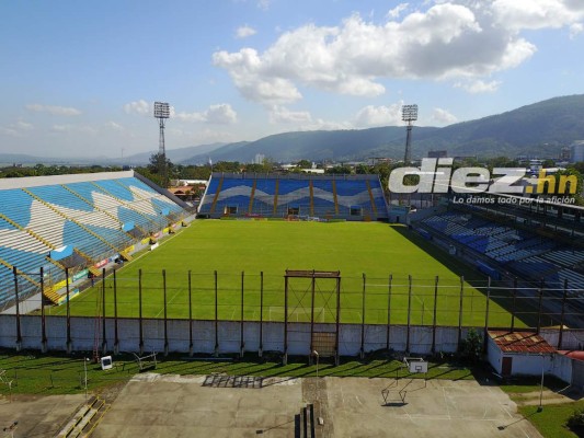 Así avanzan trabajos de remodelación de estadio Morazán para eliminatoria