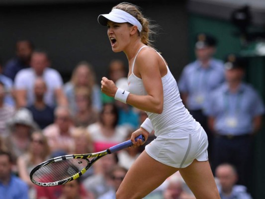 Eugenie Bouchard, la canadiense que sube la temperatura en los partidos de tenis