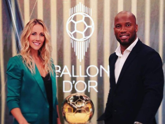 Sandy Heribert, la bella periodista que presentará la gala del Balón de Oro 2019&nbsp;&nbsp;&nbsp;