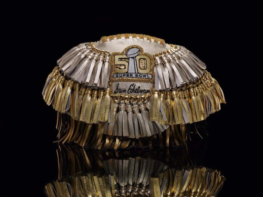 Los espectaculares diseños de balones conmemorativos al Super Bowl 50