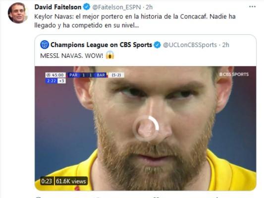 'Gigante y Mejor de la Historia de Concacaf': Lo que dice la prensa de Keylor Navas tras pararle penal a Messi