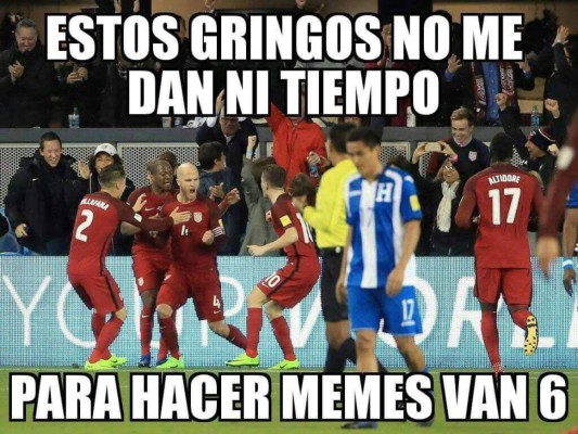 Memes crucifican a Honduras tras caer humillada ante Estados Unidos