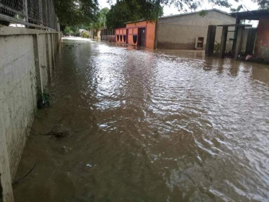 Alerta en el Valle de Sula: Río Chamelecón se desborda tras las torrenciales lluvias por Iota