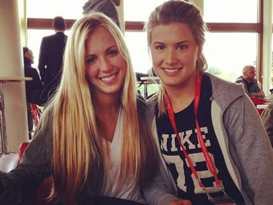 Beatrice Bouchard, la hermana gemela de tenista que besó a Neymar