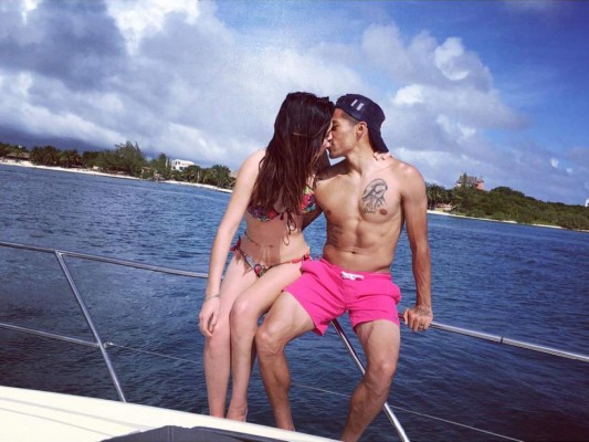 Lluvia Carrillo, la sensual inspiración del jugador mexicano Javier Aquino