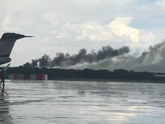 FOTOS: Las imágenes del avión de Aeroméxico que se estrelló en Durango