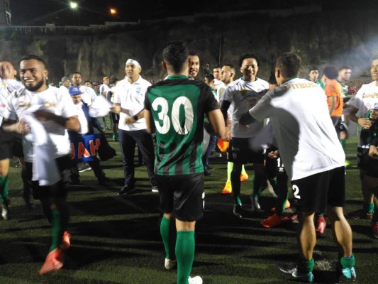 EN FOTOS: Así celebró Infop el ascenso a Liga Nacional de Honduras