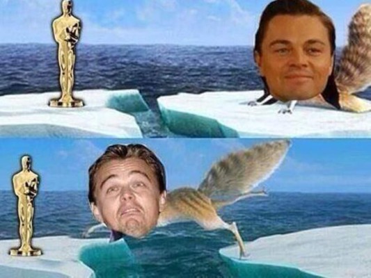Estos son los mejores memes en el mundo previo a los Premios Oscar 2016