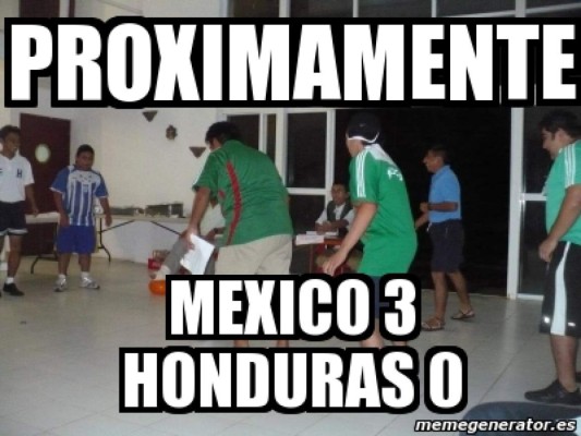 Los memes llegan para el México-Honduras en Chiapas