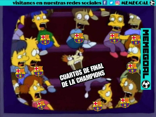 ¡NO PARAN! Los otros memes que no has visto de la eliminación del Barça