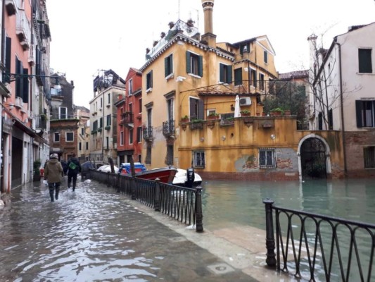 Devastación apocalíptica: Las impactantes imágenes de Venecia inundada