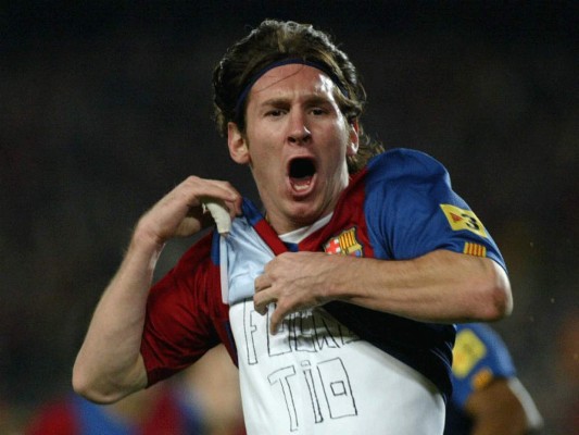 Lionel Messi y su evolución en el Barcelona