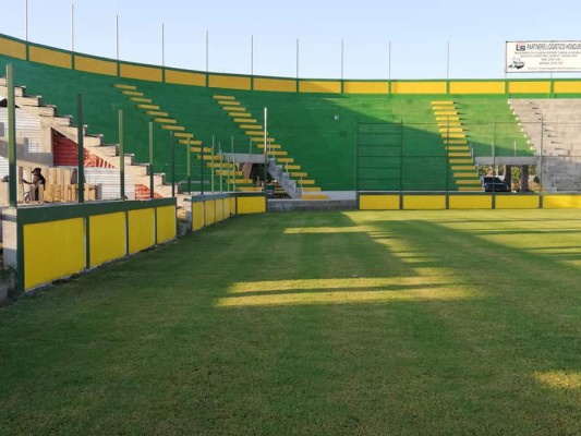Empiezan a embellecer estadio del Parrillas One en La Lima y se acerca su estreno