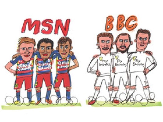 Burlas de lujo contra la MSN y la BBC en la previa del clásico Barcelona-Real Madrid
