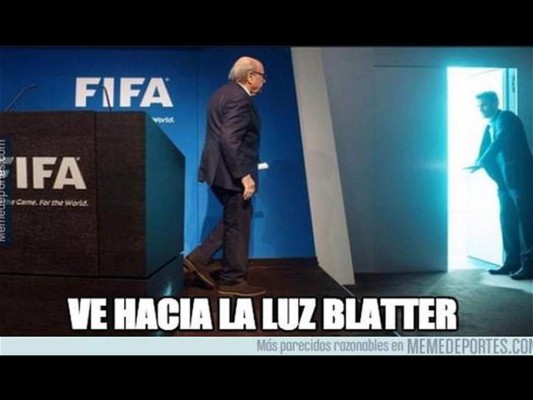 Los mejores memes que dejó la investigación a Joseph Blatter
