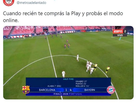 ¡Les dieron duro! Los nuevos y crueles memes de la eliminación del Barcelona de la UEFA Champions League