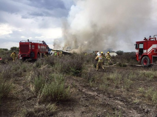 FOTOS: Las imágenes del avión de Aeroméxico que se estrelló en Durango