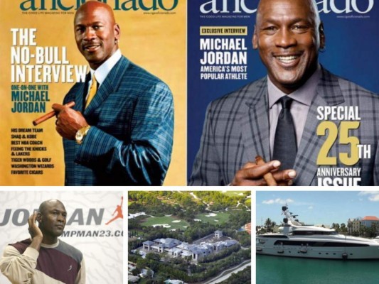 Mansiones, yates y puros: Así gasta Michael Jordan su fortuna que es de $1.900 millones