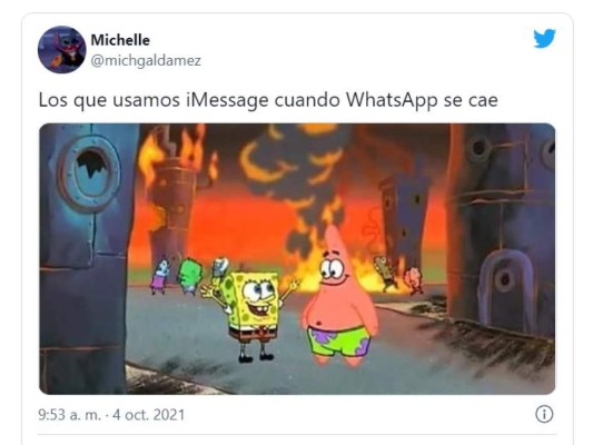 ¡Imperdibles! Los mejores memes de la caída de WhatsApp, Facebook e Instagram a nivel mundial