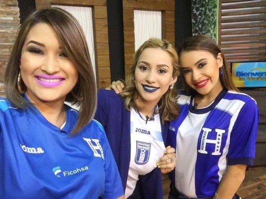 ¡BELLEZAS! Las preciosas catrachas de la TV y farándula que apoyan a la 'H'