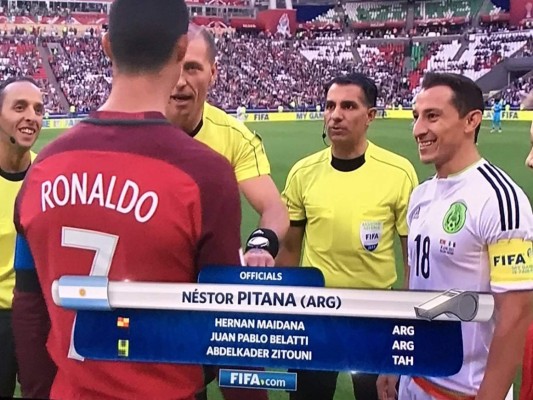 Lo que no se vio por TV: La petición de una mujer a CR7 y la mirada de Guardado al crack luso