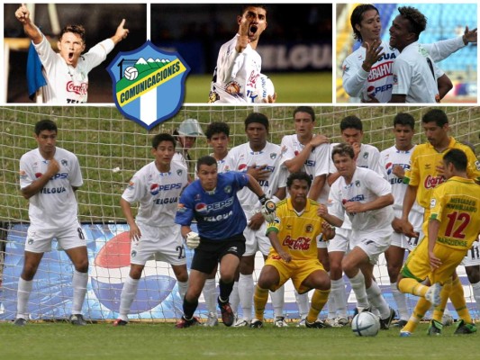 ¡Dream Team! El equipón que armó Comunicaciones en 2005 que incluyó tres hondureños