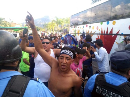 ¡Ambientazo! Motagua y Real España desatan la fiesta en Cantarranas