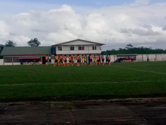 La cancha que visitará Olimpia en Surinam para enfrentar al Inter Moengotapoe en Liga Concacaf