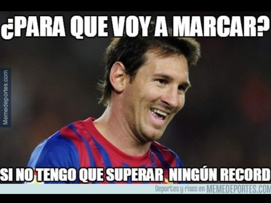Hacen pedazos con memes a Messi por su mal juego ante Real Madrid