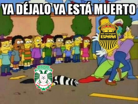 Memes castigan a Marathón y Héctor Vargas tras la derrota ante Real España en el Yankel Rosenthal