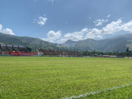 ¡Tendrá iluminación! Así luce el Francisco Martínez de Tocoa con las remodelaciones