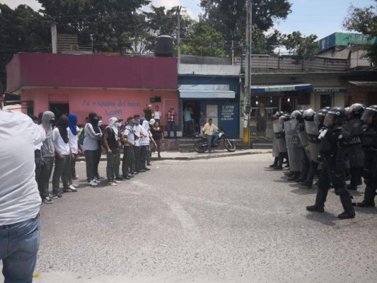 FOTOS: Así se vivieron los enfrentamientos y protestas en Honduras