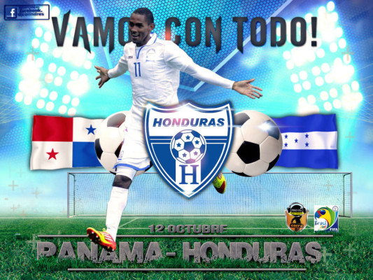Fotomontajes sobre el partido Panamá-Honduras.