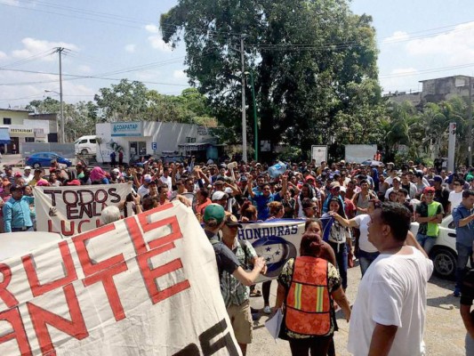 EN FOTOS: Así es la caravana de inmigrantes centroamericanos que va rumbo a Estados Unidos