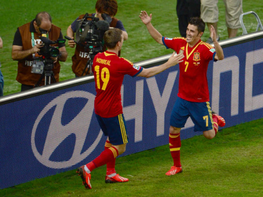 España aplastó 10-0 a Tahití en la Copa Confederaciones