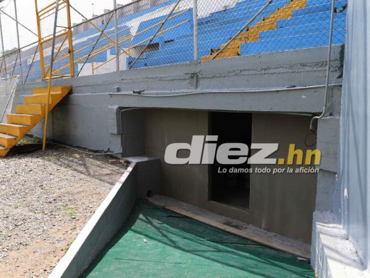 Así avanzan trabajos de remodelación de estadio Morazán para eliminatoria