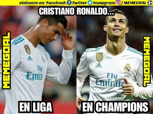 Los memes del triunfo del Madrid ante el Dortmund; CR7 es el protagonista